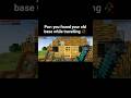 Pov: you found your old base while travelling || #minecraft #old