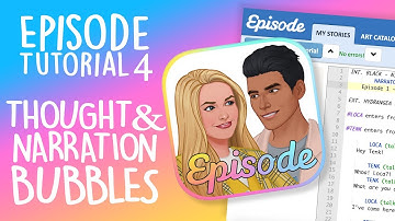 Episode Limelight Tutorial 4 - THOUGHT & NARRATION BUBBLES