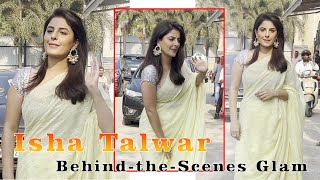 Isha Talwar Stuns On Indian Idol Set Behind-The-Scenes Glam