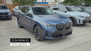 2026 BMW X3 M50 xDrive | Top Features & Luxury Highlights!
