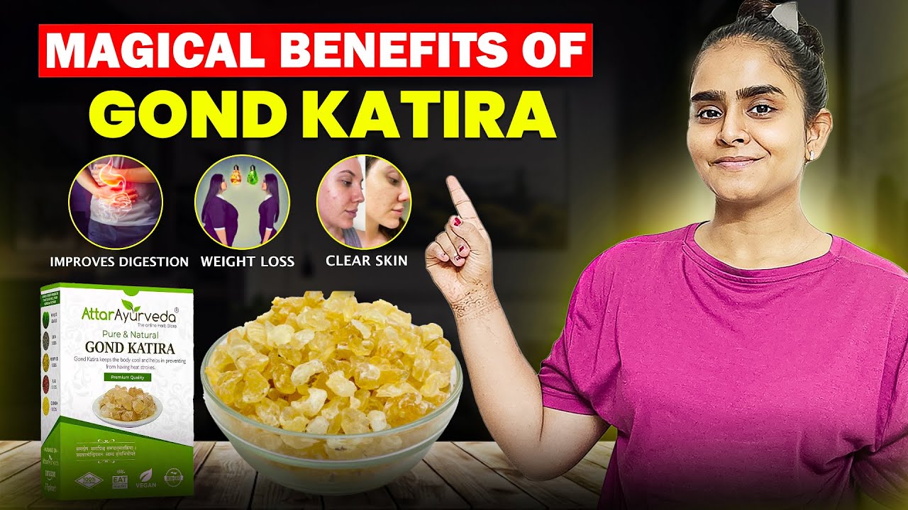 Best Ways to Consume Gond Katira (गोंद कतीरा) for Bone Health + Gut Health + Skin Health