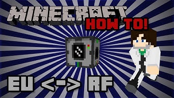 How To! Converting between EU and RF and MJ using Engineer