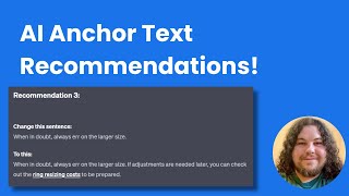 How To Automate Anchor Text With AI For Internal Linking