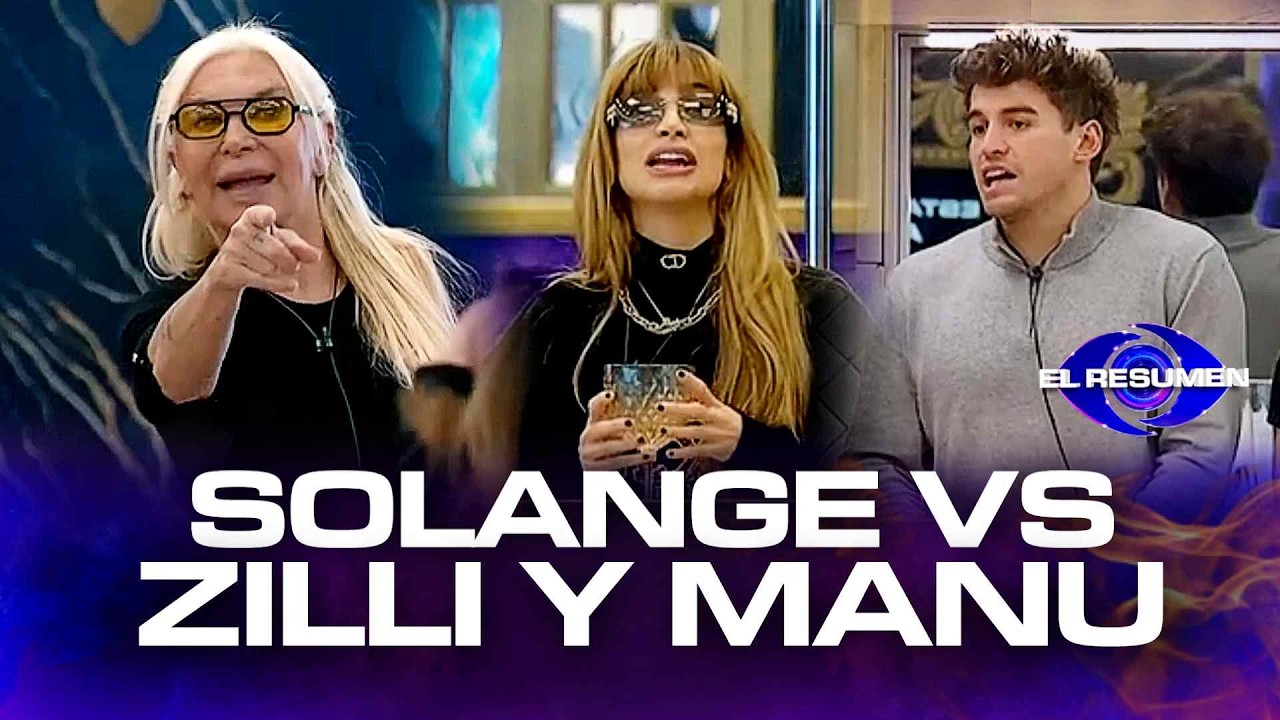 Gran Hermano: Manu y Zilli explotaron contra Solange