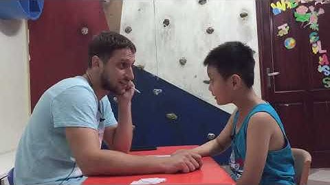 Minh Tiến-Test speaking-Hệ thống Anh ngữ Quốc tế Nemo - Tiếng Anh trẻ em 4-15 tuổi.