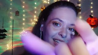 Girl let me do your fall makeup Asmr!!! (whispering, tapping)