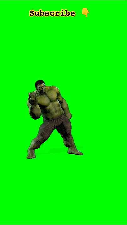 Hulk dance green screen #greenscreen #vfx #hulk #editing