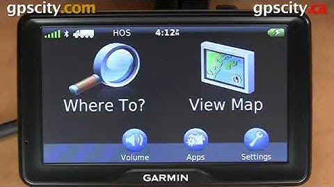 Tutorial - The Map and Vehicle Dezl 760 Settings Map and Vehicle