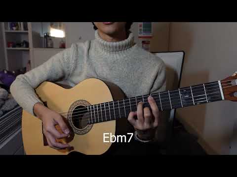Gakkou Gurashi | We Took Each Other's Hand - Kaori Sawada (Guitar cover + CHORDS)