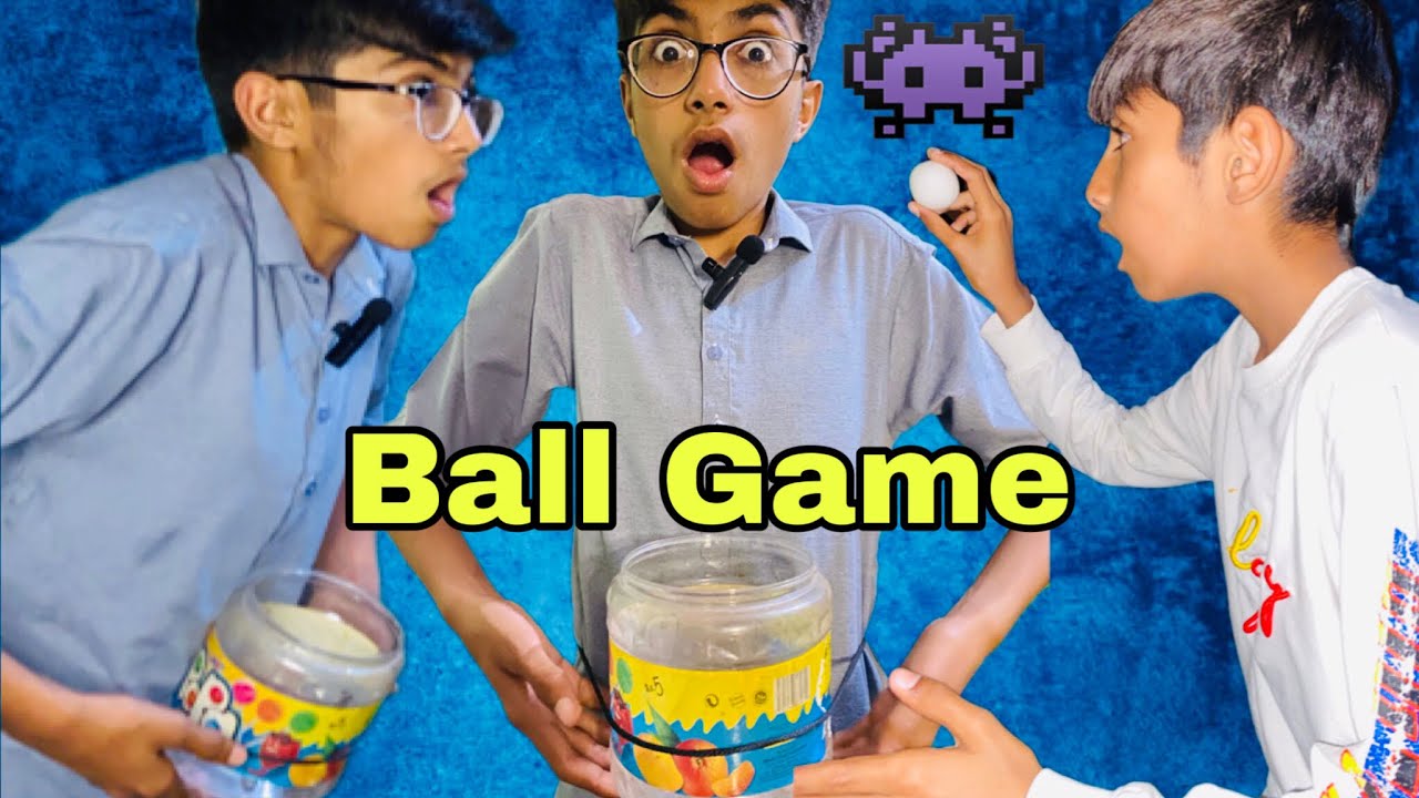 Ball Challenge Game and win price😊😋😋ball throwing in box shararti
