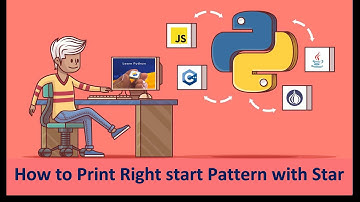 How to Print Right start Pattern with Star ( * ) (asterisk)