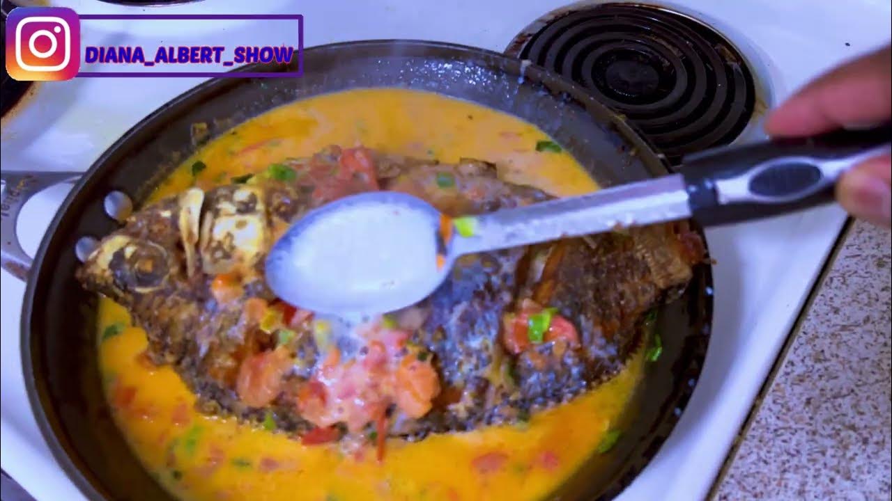 Cooking Tilapia Fish For My Breastfeeding WIFE! YouTube