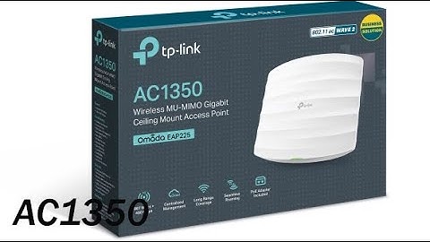 TPLINK EAP225 | AC1350 Wireless MU-MIMO Gigabit Ceiling Mount Access Point