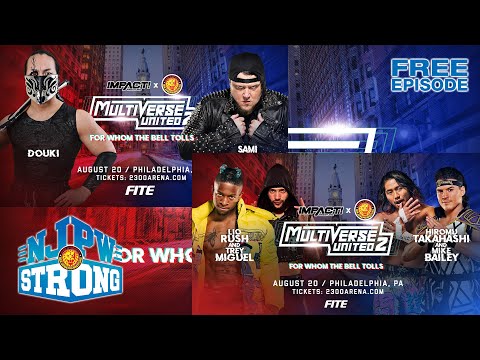 【過去大会フル公開】NJPW STRONG / Multiverse United 2 – Night 3