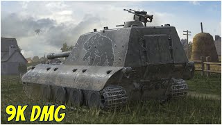 : Jg.Pz.E100 - 9K DMG 4 KILLS  WoT Blitz