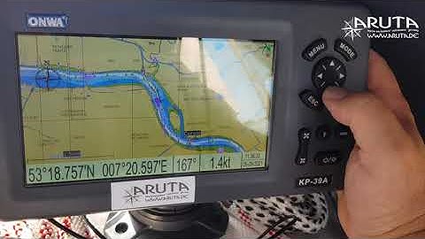 Live Navigation mit AIS Transponder Chartplotter Kartenplotter Combo ONWA KP-39A www aruta de
