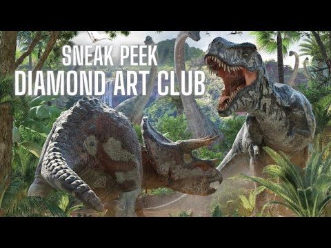 Black T Rex Dinosaurs Diamond Painting 