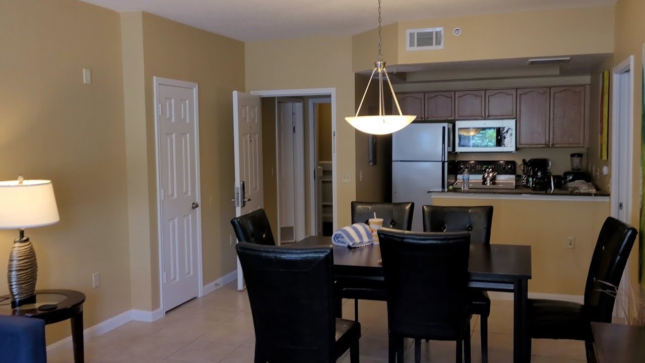 2 Bedroom Suite Silver Lake Resort In Kissimmee Florida YouTube