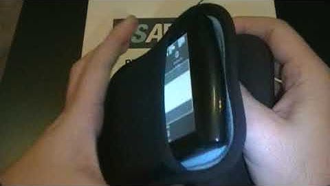 Archos 5 with Android and  Built GPS Hoodie