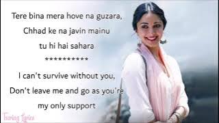 Raataan Lambiyan (English translation lyrics)