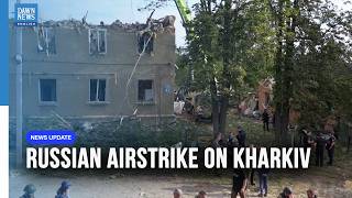 Emergency Responders Recover Victims After Russian Airstrike on Kharkiv | Ukraine | Dawn News