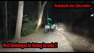 Virall Youtuber Merekam Jelas Keranda Yg diGotong Oleh Rombongan Jin