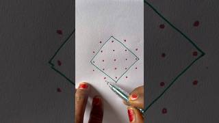 Daily Easy Rangoli for Beginners #trending #rangoli #kampikolam #trendingnow #muggulu