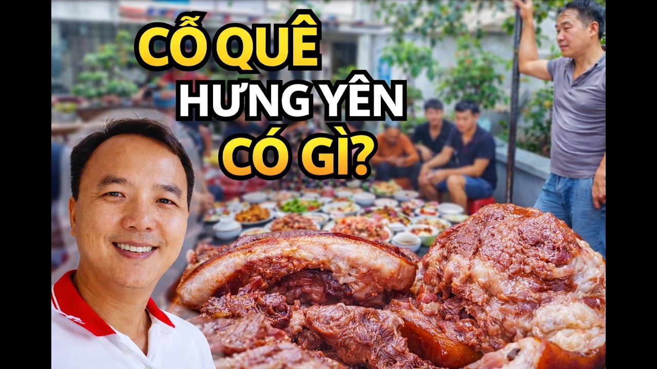Cỗ  Quê  Hưng  Yên  Có  Gì |  Mâm  Cỗ  Làng  Quê Toàn Món  Ngon Truyền Thống