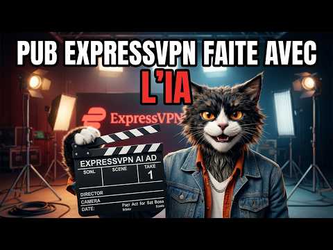 J'ai créé une pub pour Express VPN entièrement avec l'IA