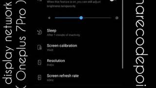 Show battery percentage and display networks speed in oneplus 7 Pro