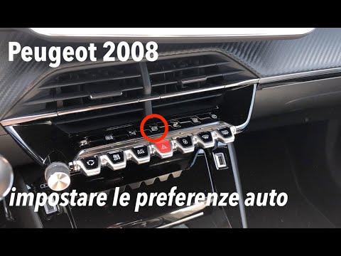 Peugeot 2008: impostare