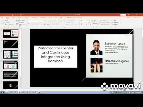 Training: Introduction to DevOps (LoadRunner & Bamboo) by Satheesh and Hareesh Munaganuri