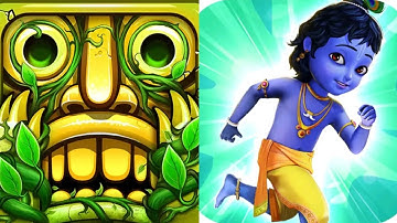 Temple run 2 VS Little Krishna Gameplay IOS Android #2