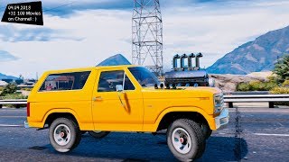 1980 Ford Bronco Grand Theft Auto V M.g.v.a. Mods Gta5-Mods Review