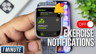 How to Turn Off Apple Watch Exercise Notifications