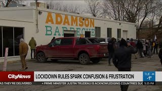 Business Report: Lockdown rules prompt confusion