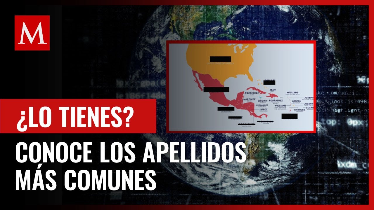 ¿Cuál es el más usado en México? Conoce los apellidos más comunes del