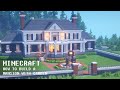 마인크래프트 건축 강좌 : 장미정원이 있는  화려한 저택 | Minecraft Tutorial : Mansion with Garden 🏘️