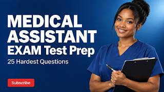 Pass Your Medical Assistant Certification Test on the First Try! (Complete Prep) #medicalassistant