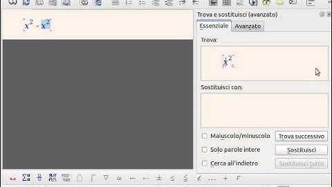 LyX Autotests on Advanced Find & Replace.