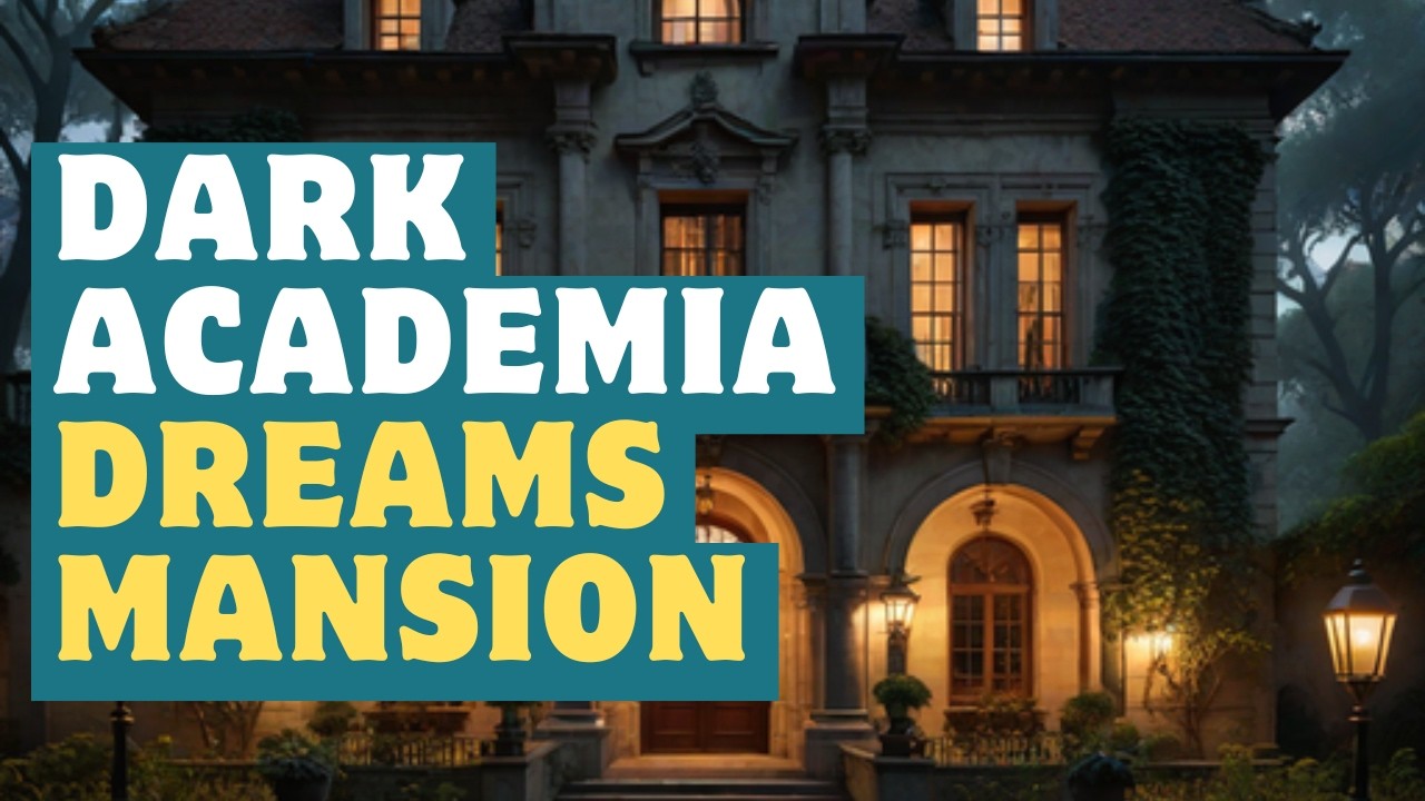 Step Inside the Enchanted World of a Vintage Dark Academia Mansion 🕯️✨|DecorVibes