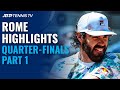 Nadal Renews Zverev Rivalry; Opelka Takes On Delbonis | Rome 2021 Quarter-Final Highlights Part 1