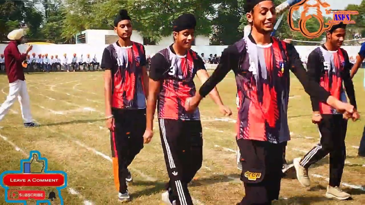 March Past by school students, Nishan-E-Sikhi International school(Khadur Sahib)