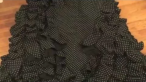 Flamenco,  bata de cola, sewing