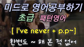 문글리쉬 초급 패턴 I've never ~ ~해본 적 없어