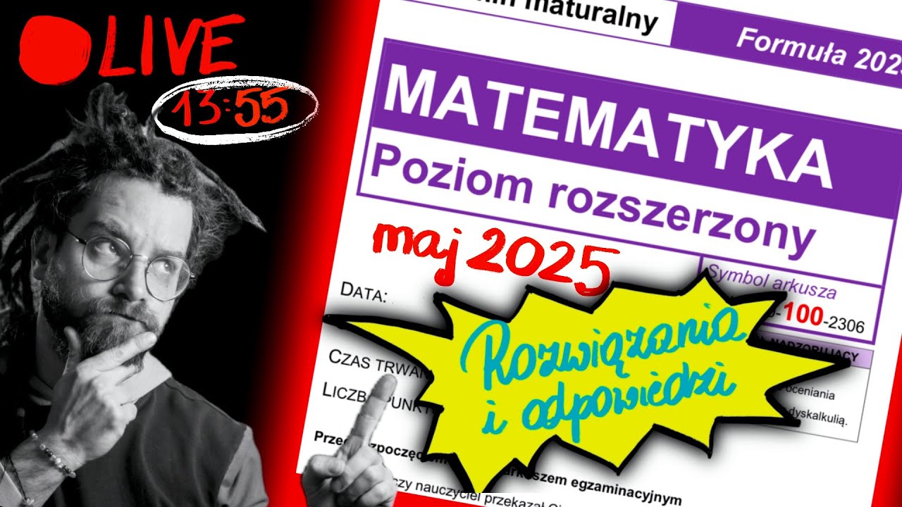 ️Pierwszy raz 100% z ROZSZERZENIA ️Rozwiązania i odpowiedzi: MATURA