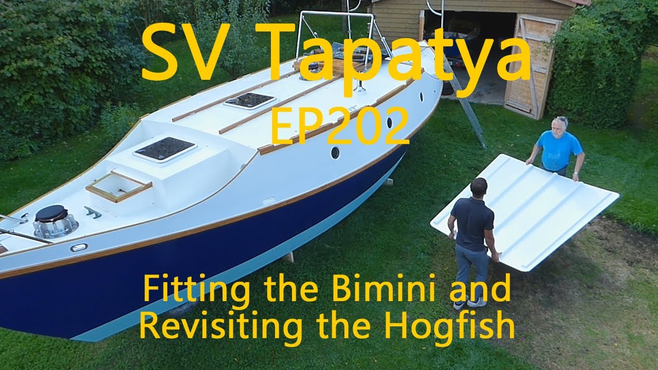 ⁣Fitting the Bimini and Revisiting the Hogfish - SV Tapatya EP202