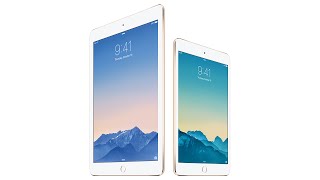 Apple Announces iPad Air 2 and iPad mini 3