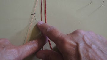 Vertical Double Half Hitch Knot