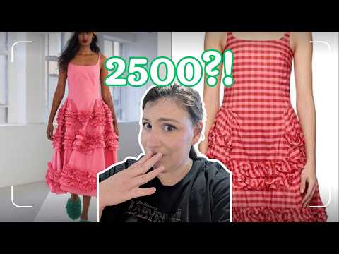 I Tried Making A Molly Goddard Dress On A Budget